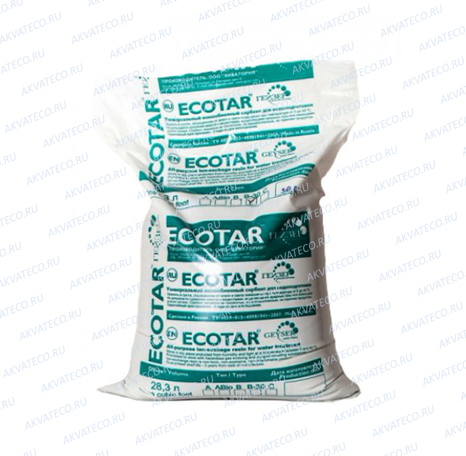Фильтрующая загрузка Экотар B30 (Ecotar B30)